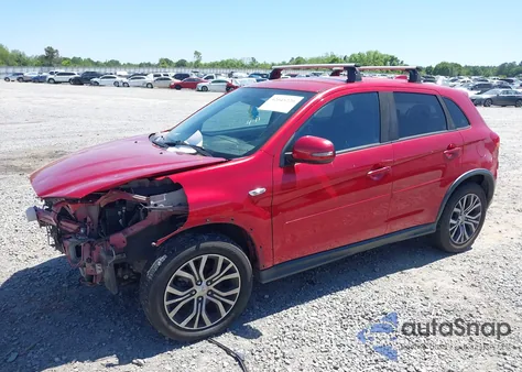 2017 Mitsubishi Outlander Sport 2.0 Es/2.0 Le из США, поврежденный, VIN JA4AP3AU3HZ016259